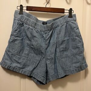 Chambray shorts